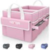 HOTOR Car Organizer, Foldable Trunk Organizer for SUV, Sedan &