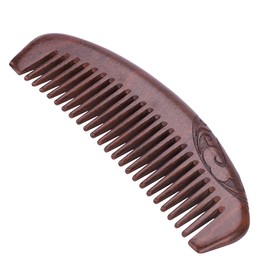 Sandalwood Comb Width 17 cm Hair Comb Comfortable for Women Men Children Wooden Comb Large Anti-Static Fine for Dense Fine and Long Hair Comb Massage Durable Natural Hairdresser Beard Comb as a Gift