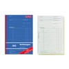 Herlitz 1932862 Invoice Book A5, 305 2 x 40 Sheets,