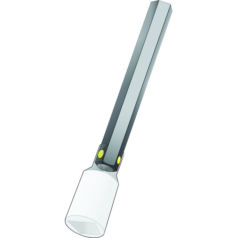 【国内正規品】BONDHUS(ボンダス) 六角ソケットビット3/4インチ [差込角:12.7mm 全長:74mm ビット全長:150mm] 黒染め加工 No.43619