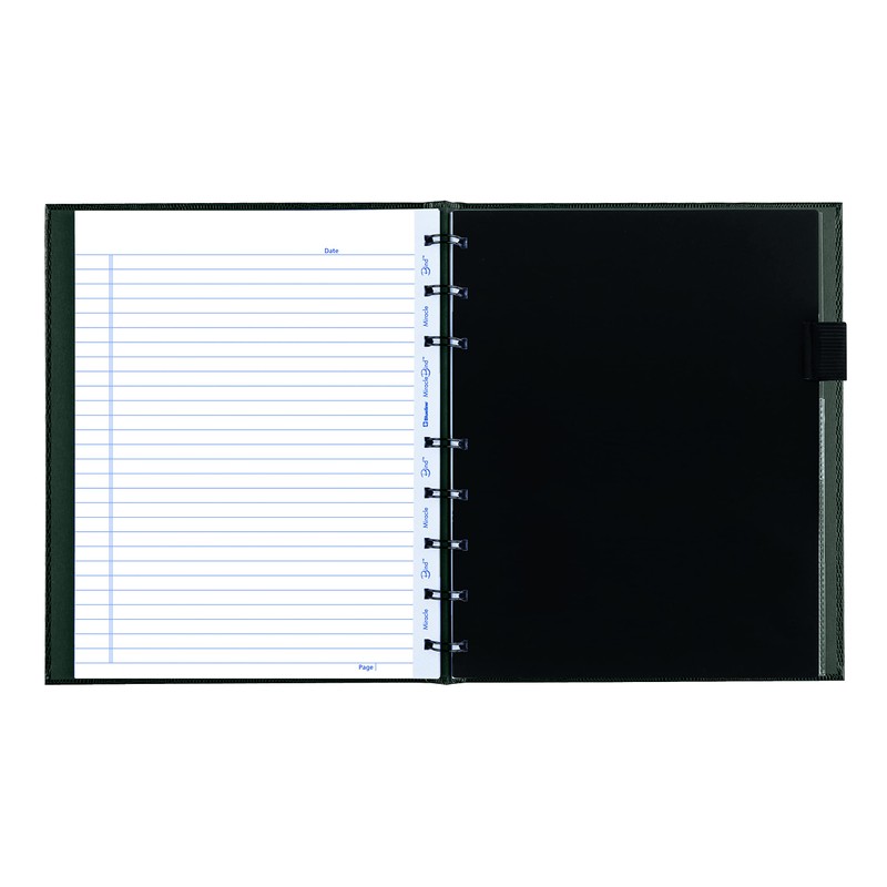 Blueline MiracleBind Notebook Accessory, Pen Holder with Elastic Loop, Black