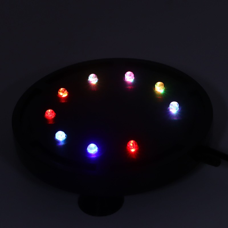 Aquarium LED Air Stone Fish Tank Bubbler Oxygen Diffuser with