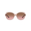 Vogue Eyewear Women's VO2871S Square Sunglasses, Transparent Pink/Pink Gradient Brown,