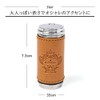 Portable Ashtray, Orobianco, Stylish, Brand (Light Brown) ORA-22LB