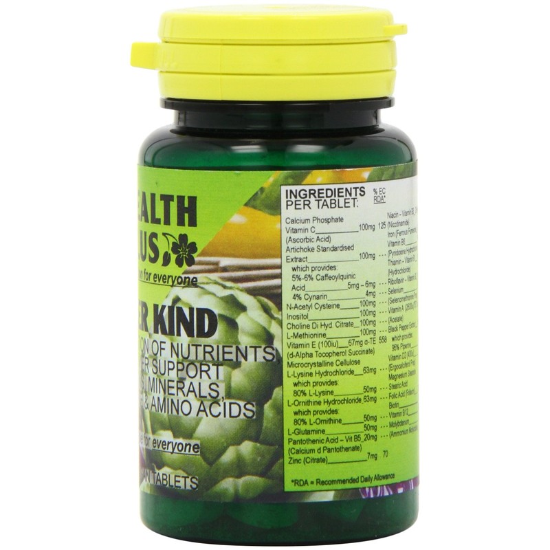 Health Plus Liver Kind One-a-day Multi Nutrient Liver Support Supplement