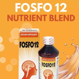 Menper Fosfo 12 Liquid, 8 fl oz, with B Vitamins & Minerals