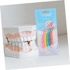FOMIYES 5pcs Shaped Interdental Brushes Teeth Cleaning Tools for Braces