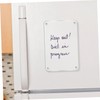 SEWACC Magnetic Dry Erase Board Clear Acrylic Message Planner for