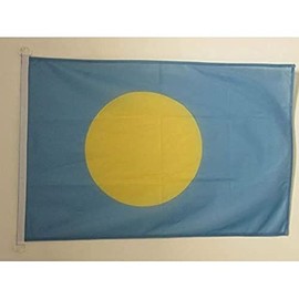 AZ Flag Palau 90 x 60 cm – Republic of Palau Flag 60 x 90 cm for Outdoor Use