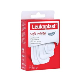 Leukoplast Soft White para Pieles Sensibles, 1 Paquete de 20 piezas