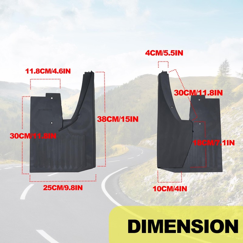 Aegena Sprinter Wheel & Tire Mud Flaps Splash Guards Mudflaps