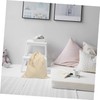 Ciieeo Unique Designtravel Drawstring Bags Canvas Laundry Bag Closure Pockets