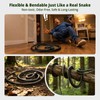 SJKHGU Fake Snake Rubber Snake Prank with String Clip