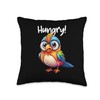 Hungry Bird Feeder for Bird Lovers Wild Life Nature Throw