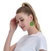 Jamaica Flag Faux Leather Earrings For Women