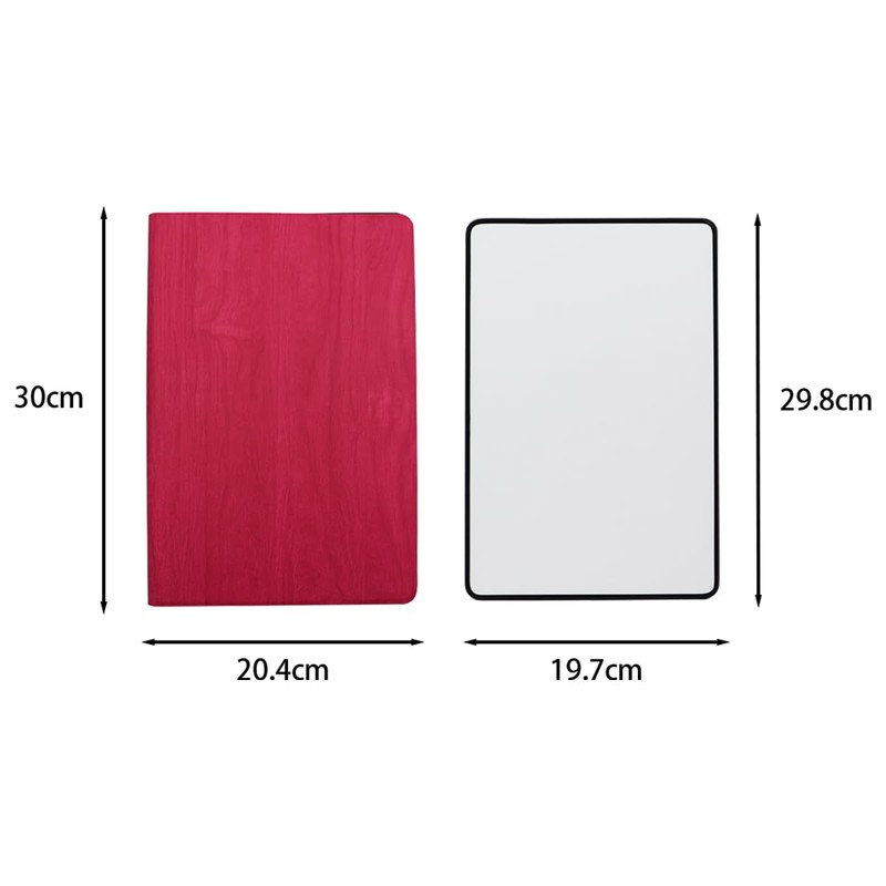 Hsthe Sea Foldable Mini Magnetic Whiteboard, Dry Erase Desk White