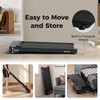 GYMAX Walking Pad, 3 in 1 Free-Assembly Under Desk Treadmill