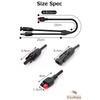 MC4 Connector (Length of Approx. 21.7 inches (55 cm) /