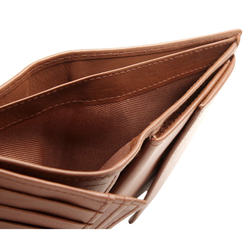 bruno banani Genuine Leather Men's Slim Wallet, Wallet with Coin