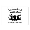 CafePress Sometimes I Wish I Was An Octopus Postcards (Packa