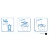 Washroom Hub - Toilet Seat Cover Dispenser - Wall Mounted