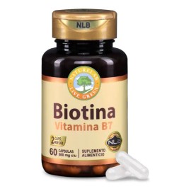 Suplemento en cpsula Naturelab Carbohidratos de Biotina con vitamina B7 x 500mg                                                                       