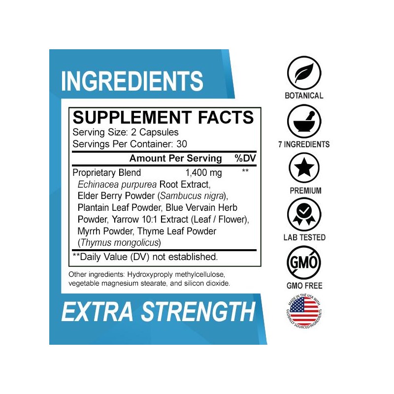 Dr. Bo Lymphatic Support Herbal Capsules - Lymphatic Cleanse with