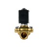 FSA Viton Solenoid Valve Brass 1/2 Inch 24 V AC