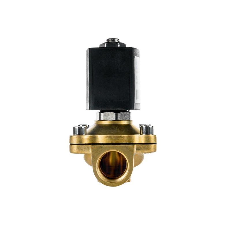 FSA Viton Solenoid Valve Brass 1/2 Inch 24 V AC