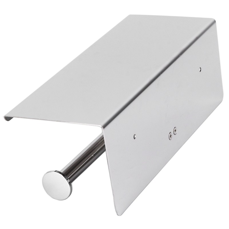 Toilet Paper Holder Dual End Wall Mounted Toilet Roll Holder