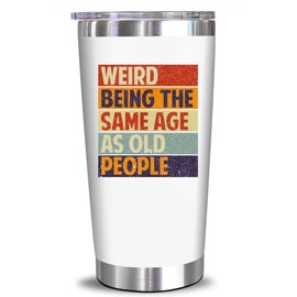 NewEleven Gifts For Women - Funny Gag Gifts Ideas For Mom, Grandma, Wife, Her, Sister, Coworker - 40th 50th 60th 70th 80th Birthday Gifts For Women – 20 Oz Tumbler