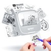 iDPRT Mini Printer with 1 Roll Sticker Paper, Thermal Printer
