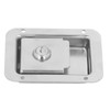 Travel Trailer Lock Stainless Steel Flush Mount Paddle Type Toolbox