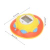 Baby Bath Thermometer Fun Cartoon Flying Disc Waterproof Safety 10℃‑50°C
