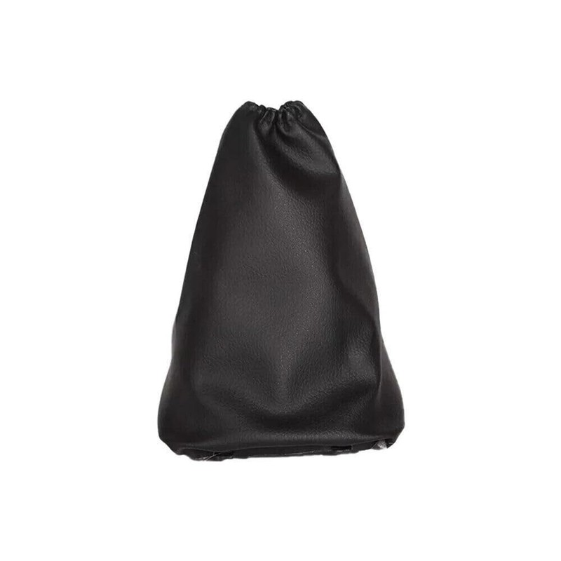 TEAMWILL PU Leather Gear Stick Shift Gaiter Boot Black Cover
