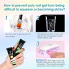 ROSALIND Poly Nail Gel Colors Kit -14 Colors +72 Nail