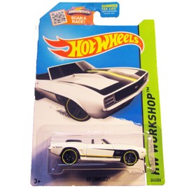Hot Wheels, 2015 HW Workshop, '69 Camaro [White] #241/250