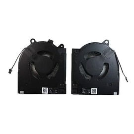 Power4Laptops GeForce RTX 3050 / RTX 3060 Graphics Version Replacement Laptop Fan (Pair) Compatible With Dell G15 5511