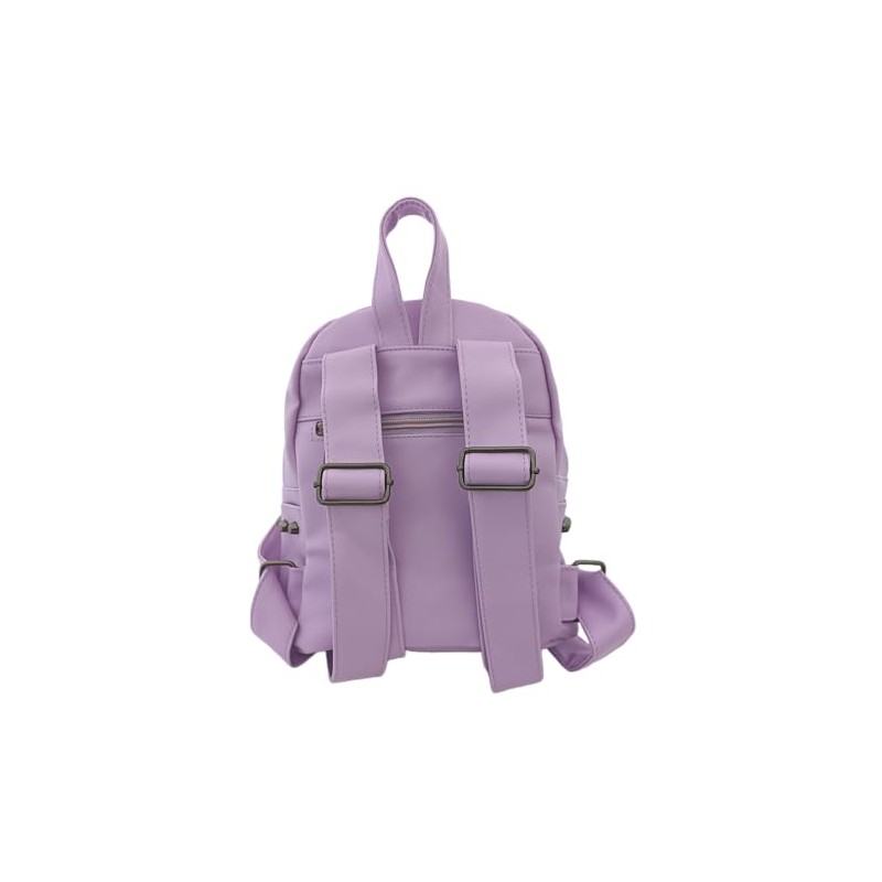 GOTHX Mini Gothic Metal Cross Stud Lilac Pastel Goth Backpack