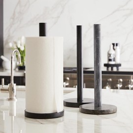 Santa Barbara Design Studio Paper Towel Holder Table Sugar Collection Marble Countertop Essentials, 14" High, Grey