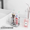Toothbrush Holders for Bathroom - Sgokuno Stainless Steel Toothbrush Holder