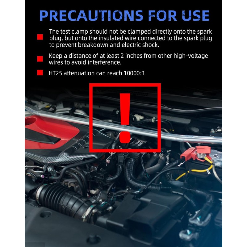Hantek Auto Ignition Probe - HT25 for Oscilloscope Automotive Acdessory