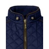 NE PEOPLE Womens Lightweight Quilted Zip Vest, Small, NEWV40NAVY