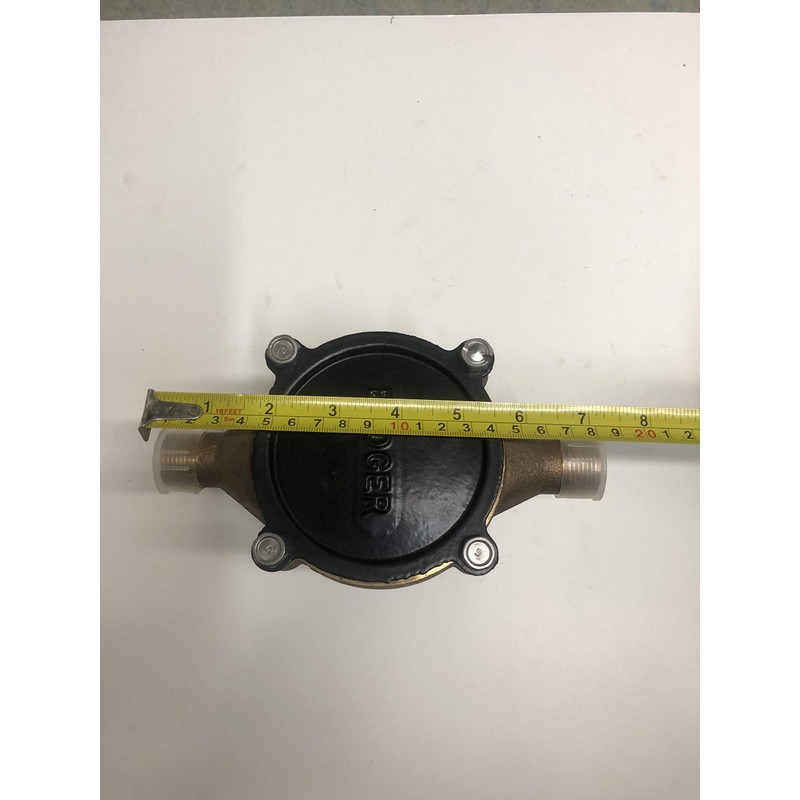 Badger 5/8x1/2 M25 New Water Meter Direct Read Cubic Feet