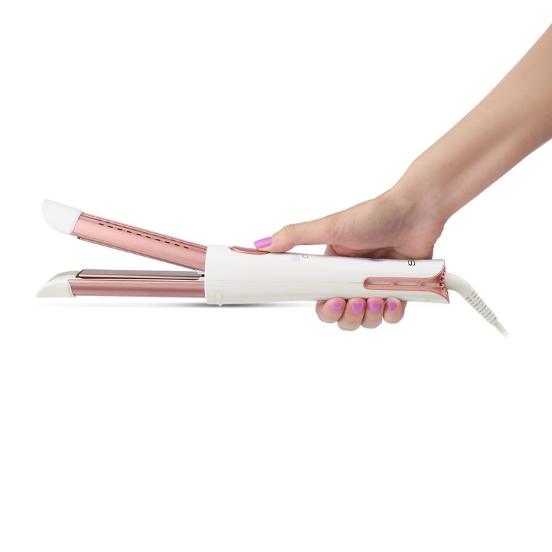 StyleCraft Breezy Curl 2-in1 Cool Air Hair Styler Tourmaline Ionic