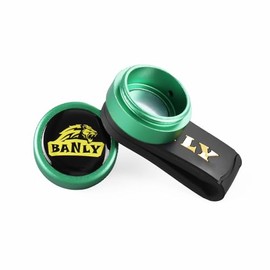 Banly Pool Chalk Holder with Fixed Belt Clip, Portable Magnetic Clip Pocket Chalker, Mini Chalk Holder Pool Billiards, Pool Cue Chalk Case Container Box for Billiard