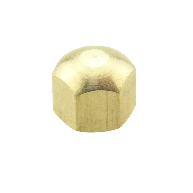 Hexagonal Cap Nuts Low Form DIN 917 Brass Blank M