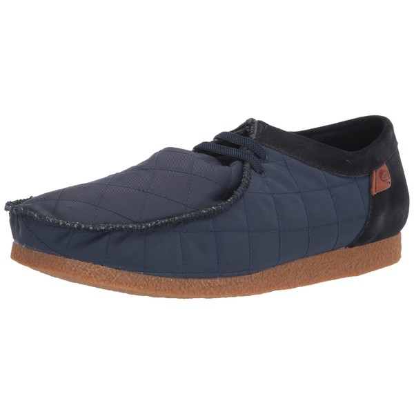 Clarks Men's Shacre II Step Moccasin, Navy Textile, 11.5