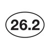 Rogue River Tactical 26.2 Marathon Running Sticker Bumper Sticker Oval