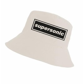 Partisan Oasis Song Bucket Hats - Adult One-Size fits All (UK, Alpha, One Size, Beige, Supersonic)